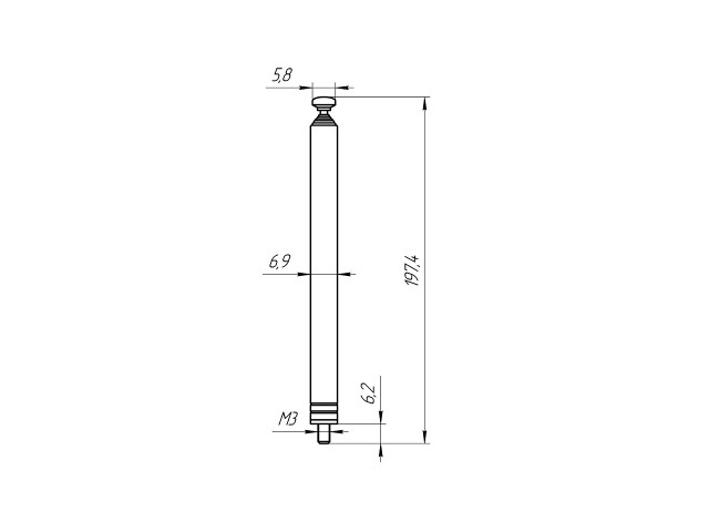   AST-12 D7mm S7 190-1110mm