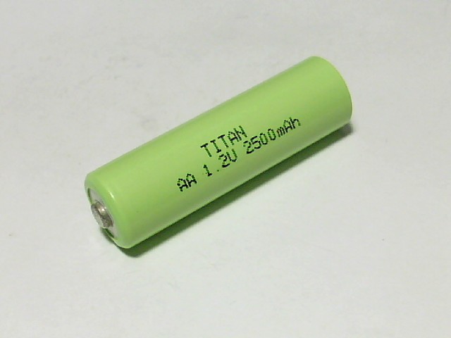  R6 1,2 2500mAh NI-MH TITAN