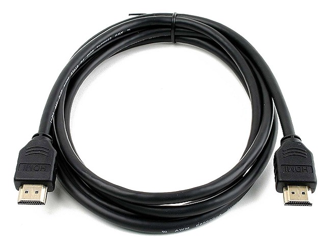  HDMI -HDMI gold pin D=7,5 5