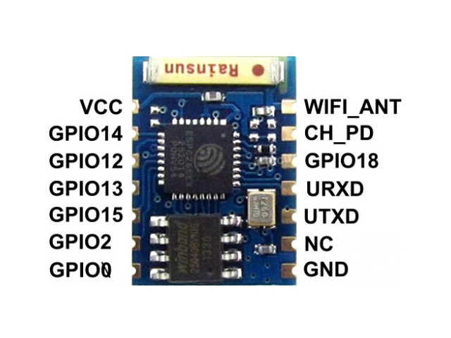 Wi-fi  ESP8266 ESP-03