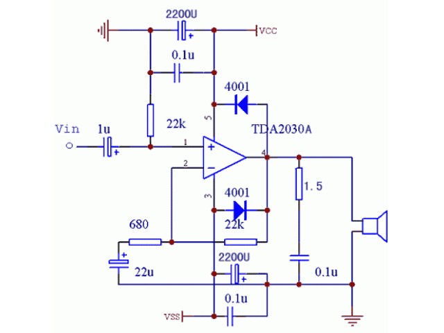   TDA2030A (  )