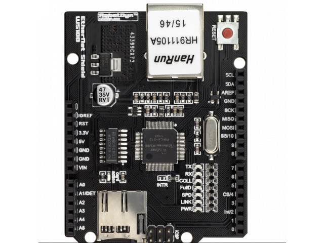 Ethernet shield W5100 (RobotDyn)  Arduino Uno