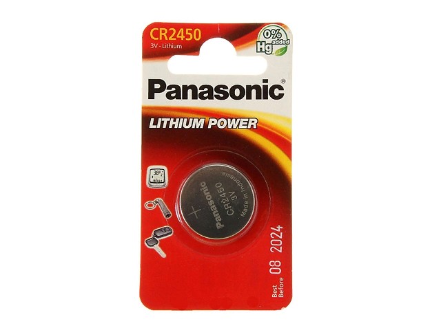 CR2450  Panasonic BL-1