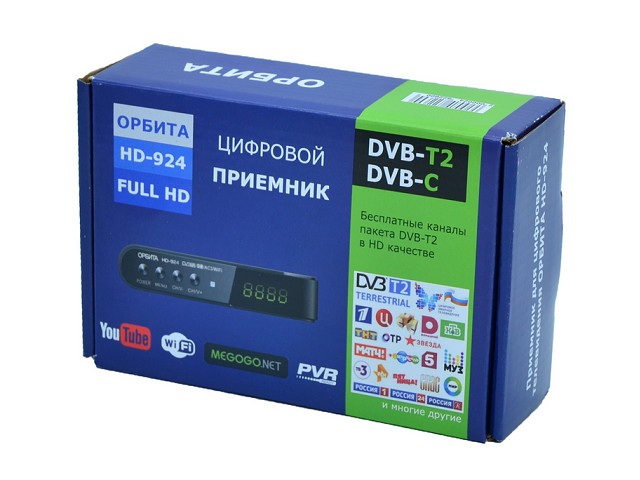  DVB-T2/C  OT-DVB15 (HD924) + HD  1 USB, RCA, Wi-Fi