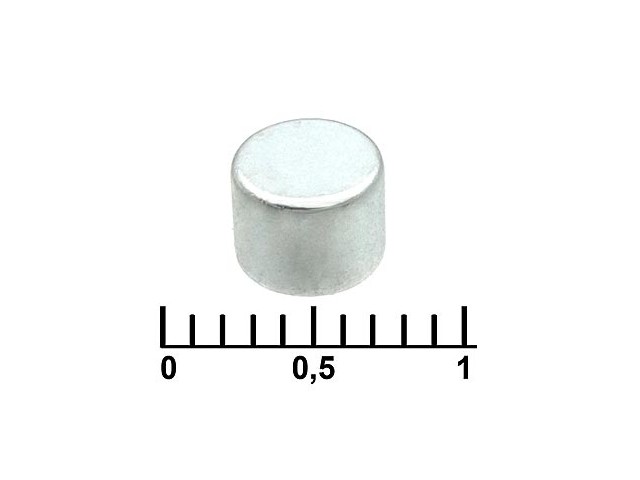 Магнит неодимовый C 5x4 N35 (цилиндр)