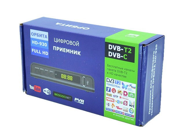  DVB-T2/  OT-DVB04 (HD930) + HD  2x USB, RCA, Wi-Fi,  
