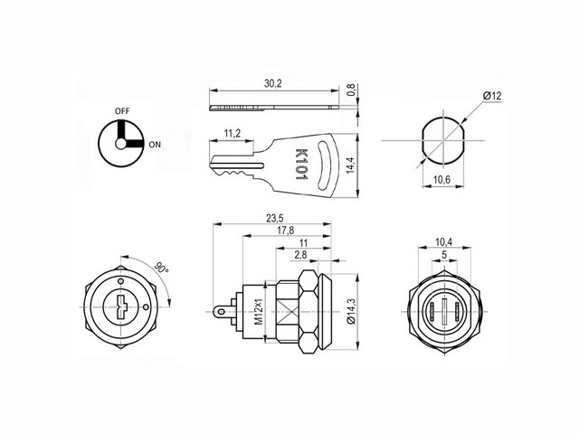 KDS-2 on-off -