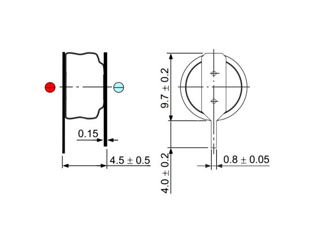  0,22F 5,5V 5R5D11F22V