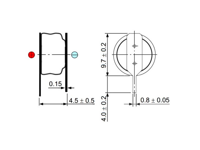  0,22F 5,5V 5R5D11F22V