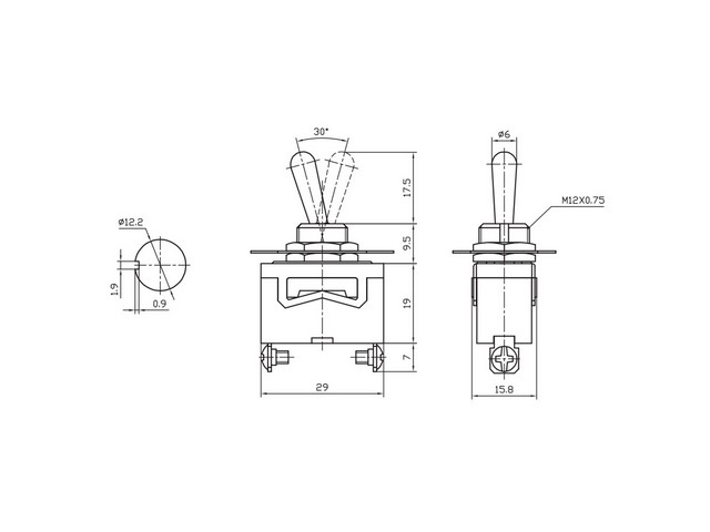  KN3(C)-101 on-off (6, 250)