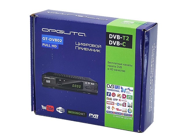  DVB-T2/C  OT-DVB02 HD  (1USB, RCA, Wi-Fi)