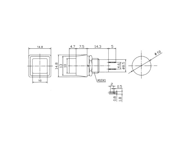  PBS-21A on-off    