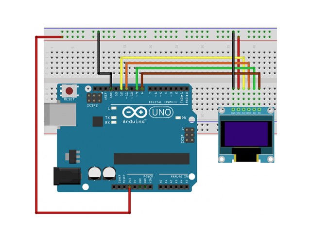 OLED  0,96 12864 I2C 