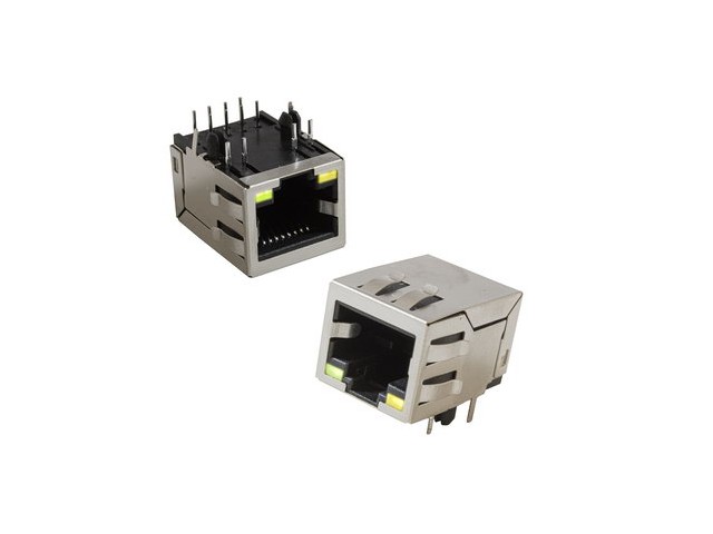  8P8C (RJ45)     (TJ8-1-8P8 LED)