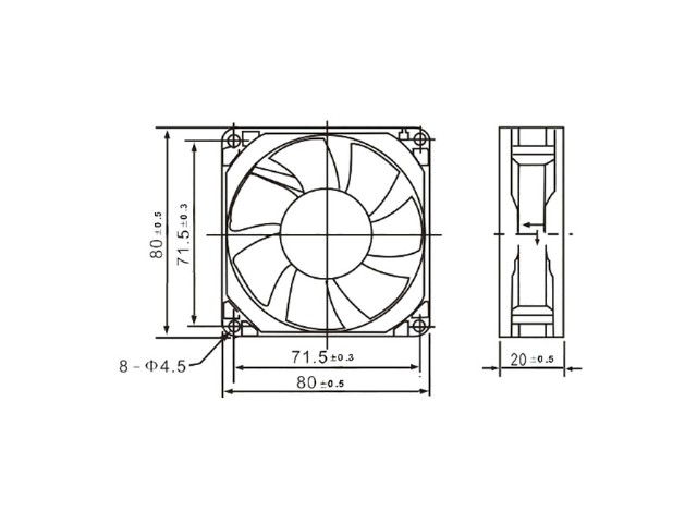  24 RQD 8020MS