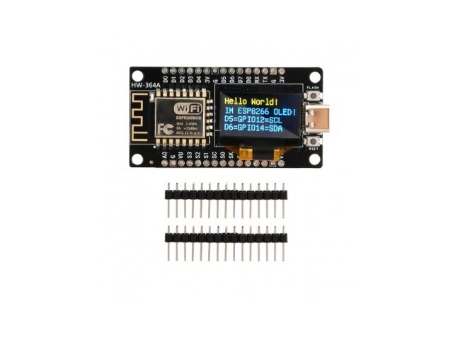 NodeMCU ESP8266 0,96 OLED